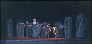 Bühne und Kostüme zu Carmen, Radebeul 1992