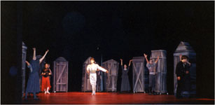 Bühne und Kostüme zu Carmen, Radebeul 1992